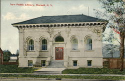 New Public Library Hornell, NY Postcard Postcard Postcard