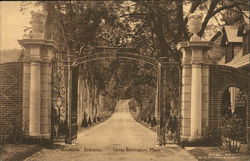 Brookside Entrance Postcard