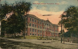 New High School Postcard