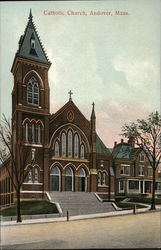 Catholic Church Andover, MA Postcard Postcard Postcard