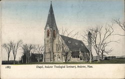 Chapel, Andover Theological Seminary Postcard