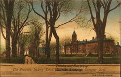 Theological Seminary - The Grounds, Looking North Andover, MA Postcard Postcard Postcard