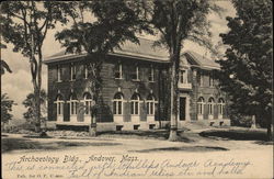 Archaeology Building, Phillips Academy Postcard