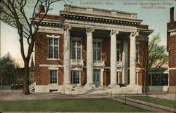 Elizabeth Carey Agassiz House, Radcliff College Postcard