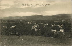 Birds Eye View of Cambridge Postcard