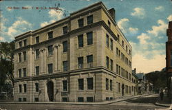 Y. M. C. A. Building Fall River, MA Postcard Postcard Postcard