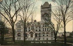 Court House Fall River, MA Postcard Postcard Postcard