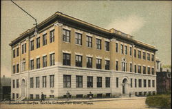 Bradford Durfee Textile School Fall River, MA Postcard Postcard Postcard