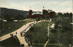 Northfield Seminary - Scene on Campus East Northfield, MA Postcard Postcard Postcard