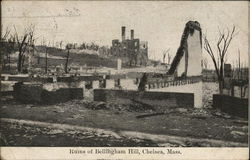 Ruins of Bellingham Hill Postcard