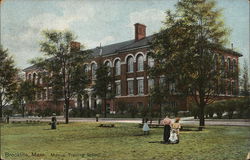 Manual Training School Brookline, MA Postcard Postcard Postcard