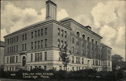 English High School Postcard