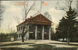 Old Framingham Academy Massachusetts Postcard Postcard Postcard