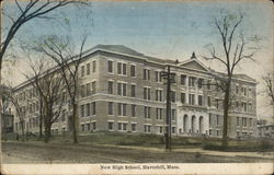 New High School Haverhill, MA Postcard Postcard Postcard