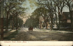 Lafayette Street Salem, MA Postcard Postcard Postcard