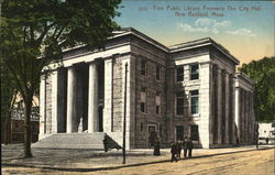 Free Public Library, Formerly the City Hall New Bedford, MA Postcard Postcard Postcard