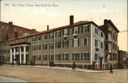 The Parker House New Bedford, MA Postcard Postcard Postcard