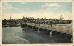 New Bedford and Fairhaven Bridge Massachusetts Postcard Postcard Postcard