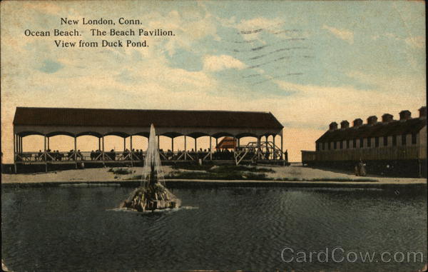 Ocean Beach Beach Pavilion View From Duck Pond