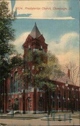 Presbyterian Church Champaign, IL Postcard Postcard Postcard