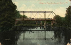 Bridge on Peace Creek Postcard