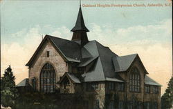 Oakland Heights Presbyterian Chirch Postcard