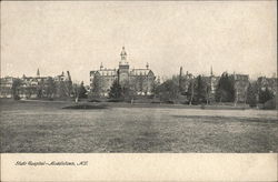 A view of State Hospital - Middletown, N.Y. New York Postcard Postcard Postcard