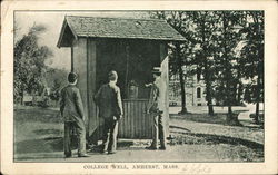 College Well Amherst, MA Postcard Postcard Postcard