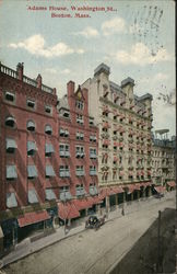 Adams House, Washington St. Boston, MA Postcard Postcard Postcard