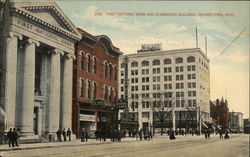 First National Bank and Stambaugh Building Youngstown, OH Postcard Postcard Postcard