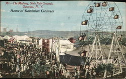 The Midway, State Fair Grounds Postcard