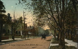 St. George Street Looking North Toronto, ON Canada Ontario Postcard Postcard Postcard