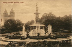 Corning Fountain Hartford, CT Postcard Postcard Postcard