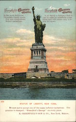 Statue of Liberty Postcard