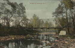 Bridge at Prallsville Postcard