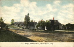 Cottages, Soldiers Home Postcard