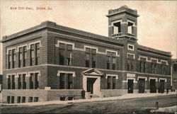 New City Hall Dixon, IL Postcard Postcard Postcard