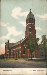 Holy Trinity Church Bloomington, IL Postcard Postcard Postcard