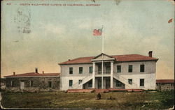 Colton Hall - First Capitol of California Postcard