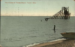 The Chutes at Toledo Beach Ohio Postcard Postcard Postcard