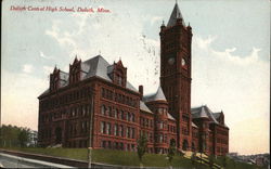 Duluth Central High School Postcard