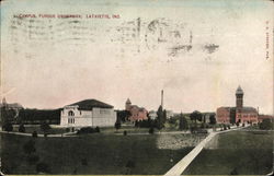 Campus, Purdue University LaFayette, IN Postcard Postcard Postcard