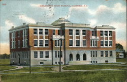 Cranston High School Postcard