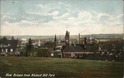 New Britain from Walnut Hill Park Postcard