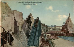 Big Incline, Dragon Gorge Ocean Park, CA Postcard Postcard Postcard