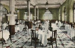 Main Cafe, Hotel Rome Postcard