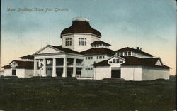 Main Building of State Fair Grounds Postcard