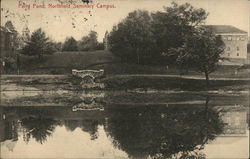 Northfield Seminary - Perry Pond Postcard