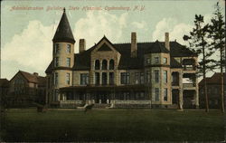 Administration Building, State Hospital Ogdensburg, NY Postcard Postcard Postcard