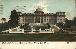 Botanical Gardens Museum, Bronx Park Postcard